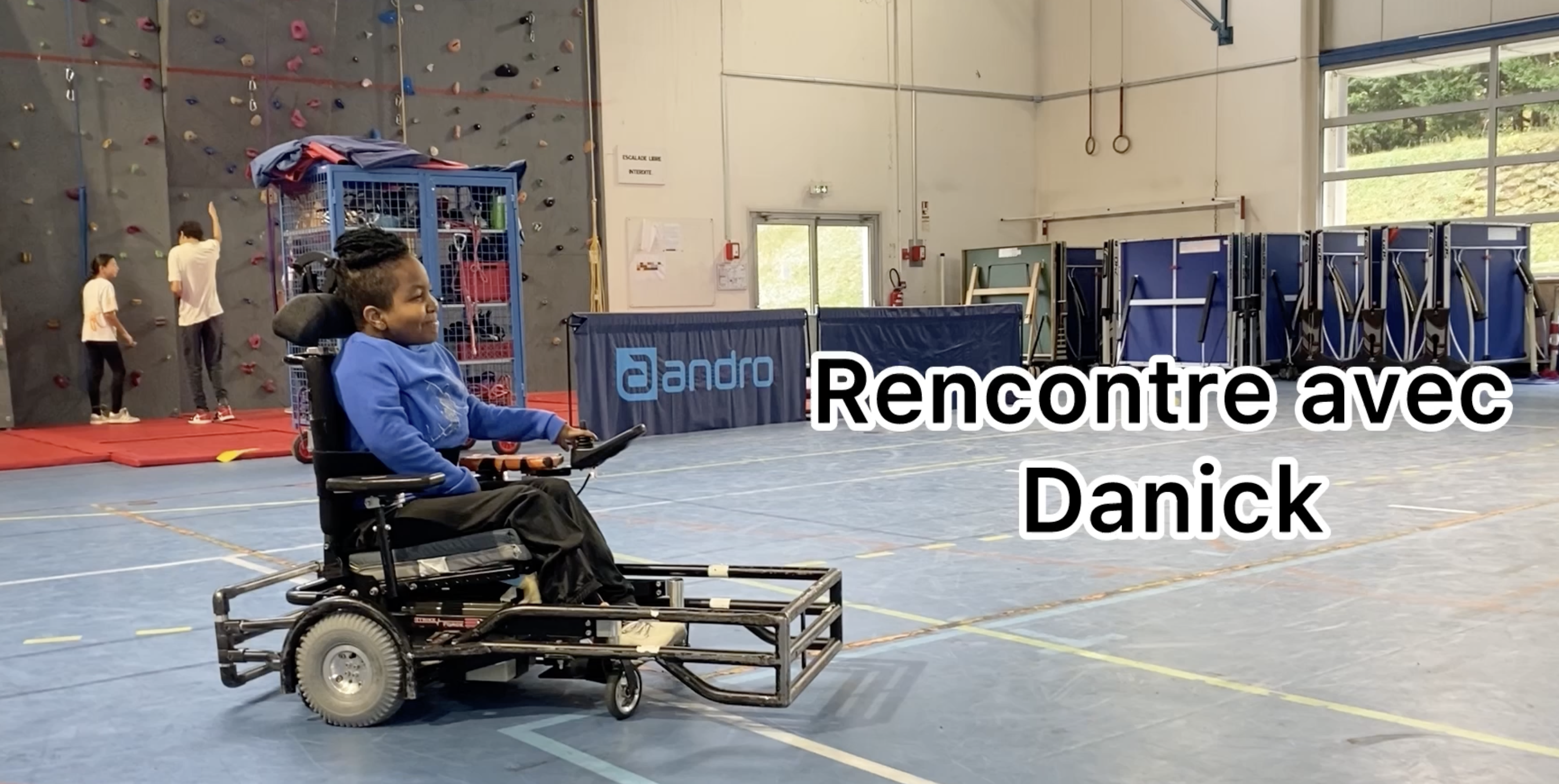 Image Interview de Danick, élève en situation de handicap